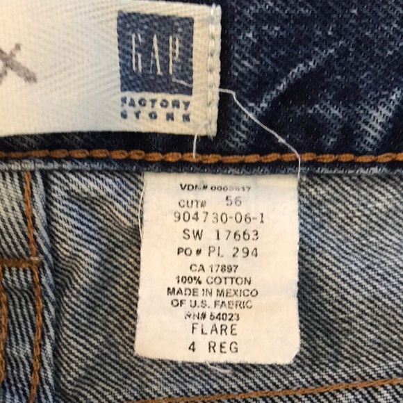 Women’s GAP blue jeans Size 4 denim - Picture 7 of 10